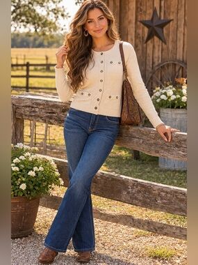 Cabi Cameo Ribbed cardigan